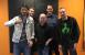 Unser Autor Roland Austinat mit Presse-Kollegen aus Russland (vorne links), Frankreich (links hinten und vorne rechts) und id-Studioboss Tim Willits.