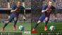 Ein Vergleich zwischen den Last-Gen- und Current-Gen-Versionen von PES 2018.