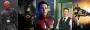Hugo Weaving als Red Skull in "Captain America: The First Avenger", Michael Keaton als Batman, Ben Affleck als "Daredevil" und J.K. Simmons als J. Jonah Jameson sowie Willem Dafoe als Green Goblin in "Spider-Man"
