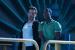 Szenenbild: "Iron Man 3" (2013) - Tony Stark (links) und James Rhodes (rechts)