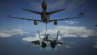 Vor einigen Missionen können wir uns optional daran versuchen, unseren Kampfjet in der Luft zu tanken.