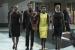 <strong>Black Panther:&nbsp;</strong>Black Panther T'CHalla (Chadwick Boseman) in Begleitung seiner Freundin Nakia (Lupita Nyong'o) und zwei Wakanda-Kriegerinnen