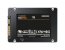Bei dieser Samsung SSD 860 EVO sieht man links gut die beiden Anschluesse für SATA und Strom.