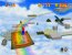 Im Level Regenbogen-Raserei fällt man nicht nur ständig hinab, die Fahrten auf den Teppichen sind auch elendig langweilig.