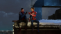 Zum turbulenten Beginn des Abenteuers geht Miles noch mit Mentor Peter Parker auf Verbrecherjagd. Nach dem Prolog muss er jedoch alleine für Recht und Ordnung in New York sorgen. (PS5)