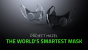 Die Razer-Masken mit dem Namen "Project Hazel" haben auch eine LED-Beleuchtung rund um die Luftfilter