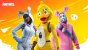 Mit bunten Kostümen wird die vorwiegend junge Fortnite-Spielerschaft bei Laune gehalten.