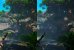Niedrige versus Maximale Details bei Biomutant - vor allem die Schatten geben der Atmosphäre einen deutlichen Schub.