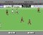 Die optischen Ähnlichkeiten zu International Soccer sind unverkennbar, doch rein spielerisch betrachtet könnte Emlyn Hughes International Soccer (1988, hier in der C64-Version) kaum unterschiedlicher sein.<br> &nbsp;