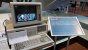 Die erste Version des Flugsimulators - auf einem Original-IBM-Rechner von 1983.&nbsp;