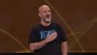 Da ist er: Chris Metzen in der Eröffnungszeremonie der BlizzCon 2023.