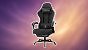 GTPLAYER Gaming Stuhl Ergonomischer Gaming Sessel Schreibtischstuhl mit Stoffoberfläche, Federsitzkissen, Verbindungsarmlehnen und Fußstütze hellschwarz Amazon Angebot