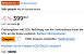 Simples Anklicken auf der Produktseite genügt, um 100 Euro durch den Coupon zu sparen.