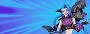 Artwork von 2KXO - Jinx mit Fishbones Rocket Launcher