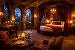So stellt sich die KI das Harry-Potter-Themenhotel vor. Ob es am Ende wirklich so aussehen wird?