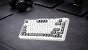 AJAZZ AK820 Mechanical Keyboard, 75% Hot Swappable Wired Keyboard with Volume Control Knob, PBT Keycaps, Five-Layer Sound Insulation Pad, 82-Key Gaming Keyboard, Grey White Amazon Angebot