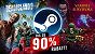 Die Midweek Deals bei Steam bieten bis zu 90% Rabatt.