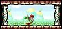 Yoshi macht es sich zur Aufgabe, Baby Mario wieder mit seinem Bruder zu vereinen und sie sicher zu ihren Eltern zu bringen.