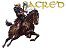 Der Künstler hinter vielen fantastischen Sacred-Artworks war Celâl Kandemiroğlu. Er arbeitete mehrere Jahre als Art Director bei Ascaron, gestaltete unter anderem das Titelbild von Sacred und war auch an Charaktertexturen sowie der grafischen Nachbearbeitung beteiligt.