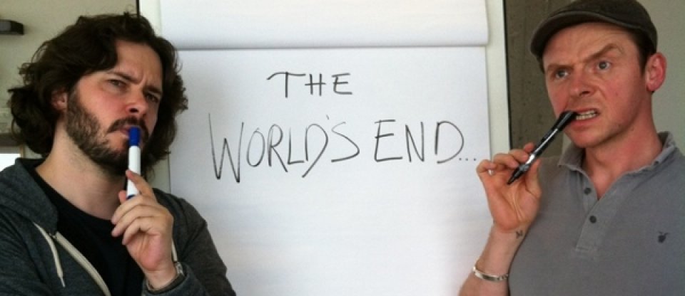 Edgar Wright und Simon Pegg