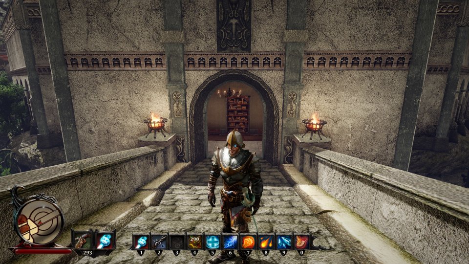 Ob Dragon Age Origins oder wie hier Risen nehmen sich in meinen Augen nichts. Das Spieldesign erinnert mich pausenlos daran, wie veraltet der Titel ist und dass ich mit modernen Spielmechaniken viel mehr Spaß habe.