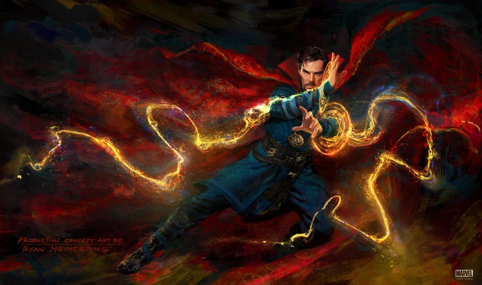 Konzept-Art zu "Doctor Strange" (2016)