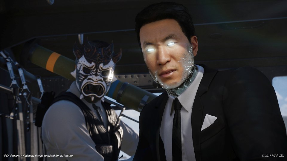 Mr. Negative rüstet sich zum Kampf.