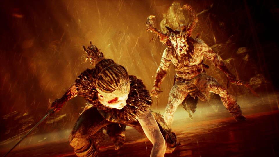 Dank Motion-Capture-Aufnahmen sehen die Figuren in Hellblade beinahe lebensecht aus. Für Senua stand übrigens die Deutsche&nbsp;Melina Jürgens Modell.&nbsp;
