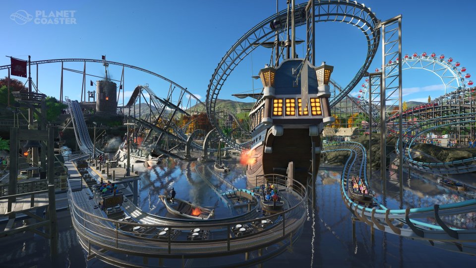 Dank zahlreicher Erweiterungen sind so gut wie alle Themenparks möglich, ob nun Piraten oder Sci-Fi. Zudem hat Planet Coaster natürlich auch Mod-Support