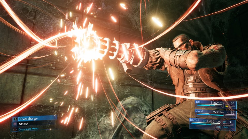 Feuer frei! Mit dem Final Fantasy VII lässt Square Enix eine echte Grafikbombe auf die Spielerwelt los.