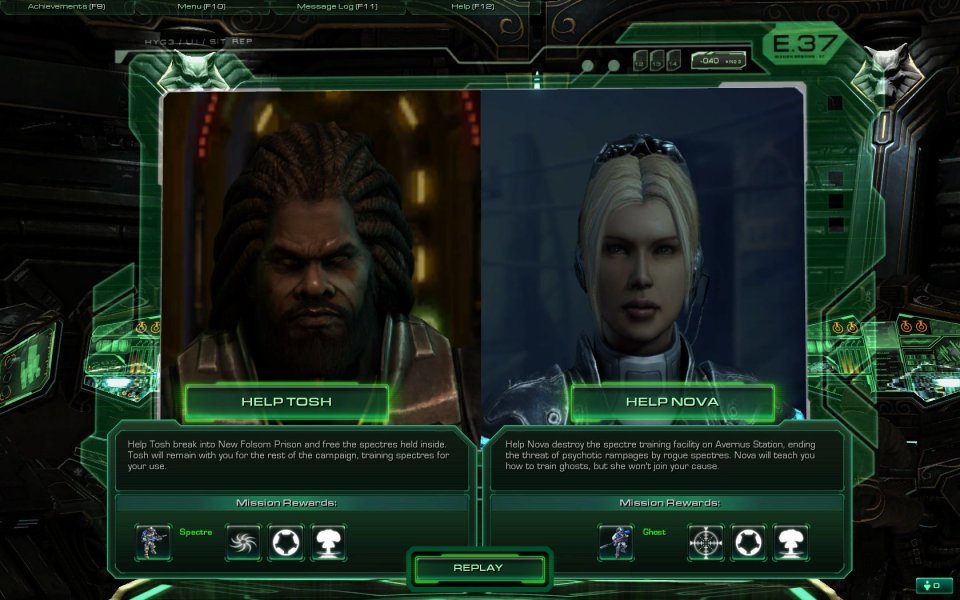 An drei Schlüsselpunkte in Starcraft 2: Wings of Liberty bekommt ihr zudem Entscheidungsfreiheiten. Mit eurer Wahl bestimmt ihr die weitere Entwicklung und schaltet Einheiten und Fähigkeiten frei. <br> &nbsp;