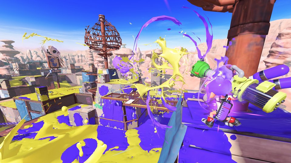 Splatoon 3 verspricht wieder farbenfrohen, kindgerecht verpackten Ballerspaß.