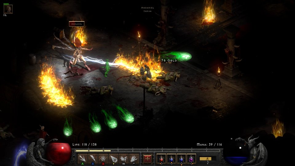 Das düstere Design von Diablo 2 wird im Remaster perfekt eingefangen.