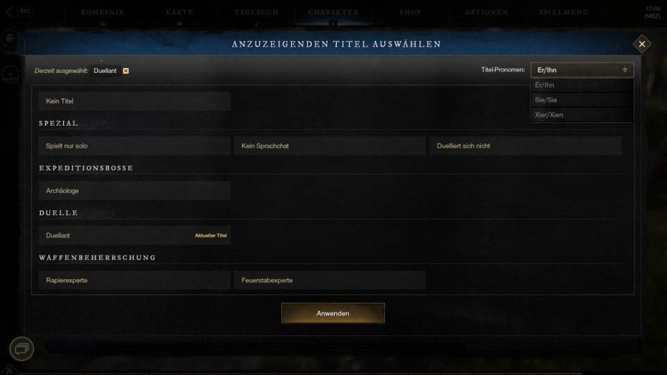 New World: Non-Binary-Spieler können Xier/Xien Pronomen verwenden, und das ist ziemlich cool (2)