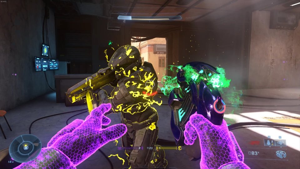 Die Nahkampfattacke ist enorm stark in Halo Infinite, meist genügen da zwei Treffer.