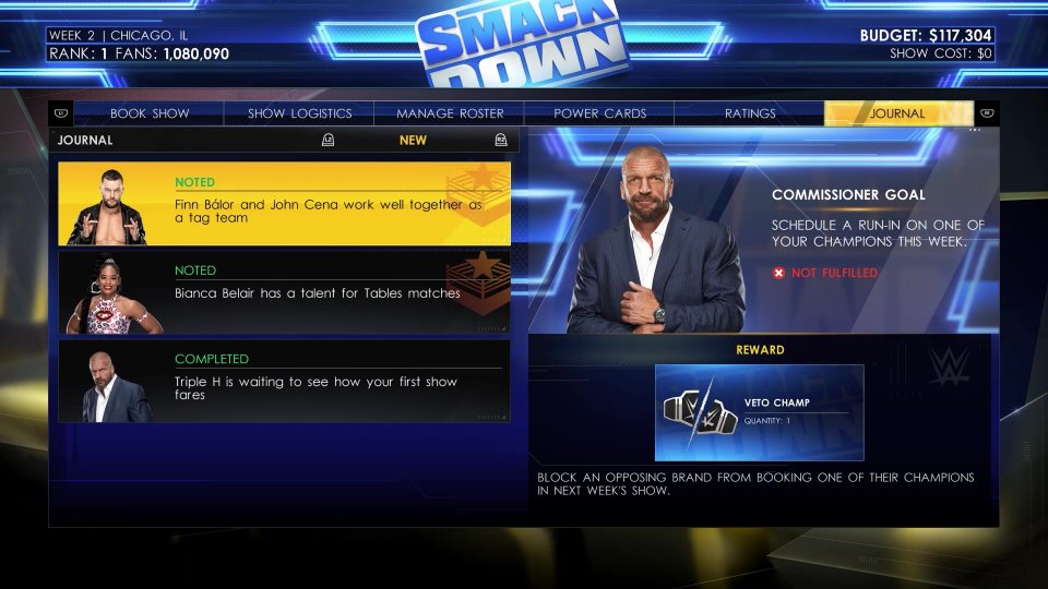 WWE 2K22: Der MyGM-Modus in der Vorschau - Taking Care of Business (11)