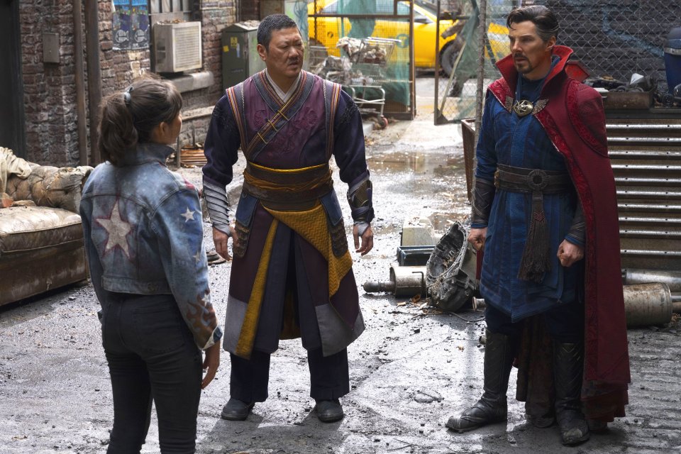 Xochitl Gomez, Benedict Wong, Benedict Cumberbatch