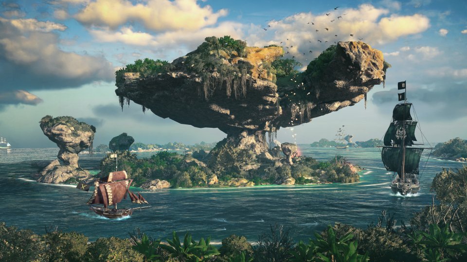 Was für eine interessant aussehende Insel! Leider dürft ihr sie nicht erkunden.