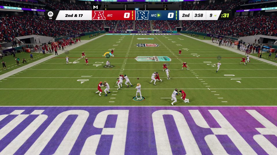 Selbst mit Gunslinger Aaron Rodgers ist das Skill-Based Passing zu Spielbeginn eine echte Herausforderung.