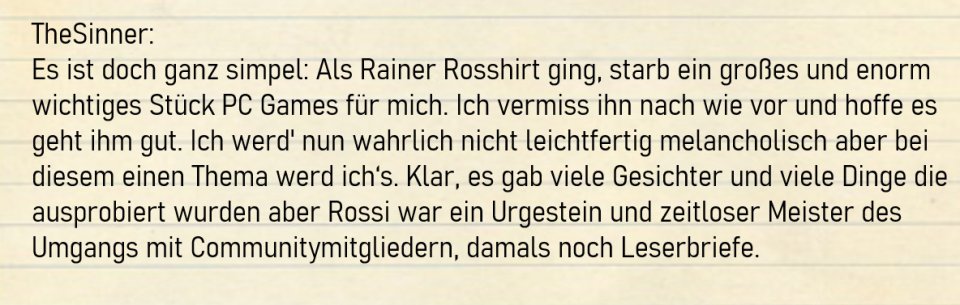 30 Jahre PC Games: Community im Auf und Ab der Gefühle (7)