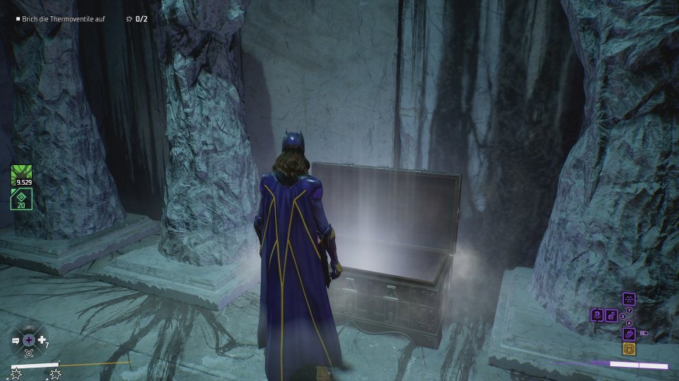 <strong>Ohweh, Loot. Hilfe?!</strong> Versteckte Truhen und Missionsbelohnungen sind eigentlich etwas sehr Erfreuliches. Ausrüstung und Fundgegenstände sind schließlich da, um uns zu motivieren! In Gotham Knights endet das aber meist eher in Arbeit - grr.
