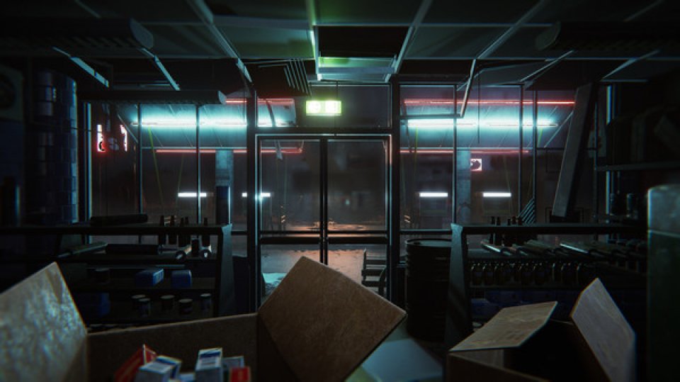 Hübsche Szenerie mit tollen Lichteffekten und moderner Grafik, die mit der Unreal Engine 5 umgesetzt wurde.