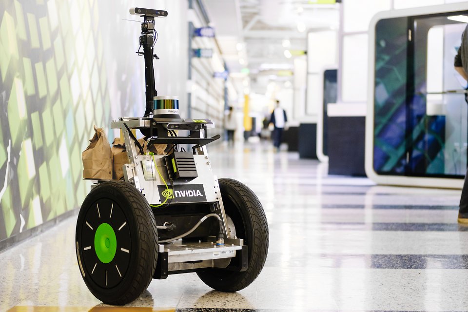 Nvidia-Carter-Roboter auf Basis des Jetson-Chipsatzes