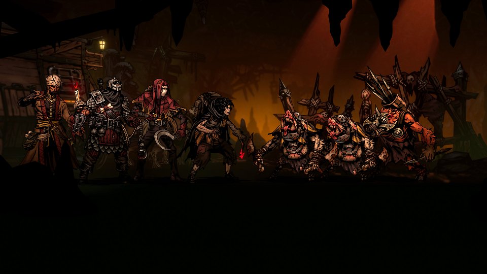 Genau wie im Vorgänger machen Kämpfe wieder ziemlich Spaß. Nur sehen sie in Darkest Dungeon 2 um einiges besser aus.
