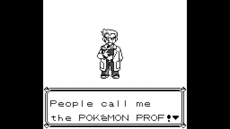 Professor Eich erklärt die Welt der Pokémon.