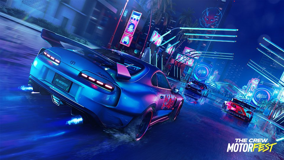 Japanische Autos rasen duch die neonbeleuchtete Stadt von Honolulu.