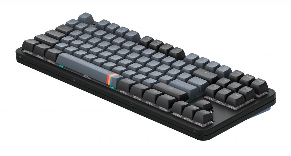 Die Dark Project ALU87A Midnight ist eine TKL-Tastatur (Nummernblock fehlt) mit ordentlicher Ausstattung und sehr gutem Preis-Leistungs-Verhältnis. Für 60 Euro bekommen E-Sportler unter anderem eine doppelt gedämmte Hot-Swap-Platine sowie schnelle und leise Switches.