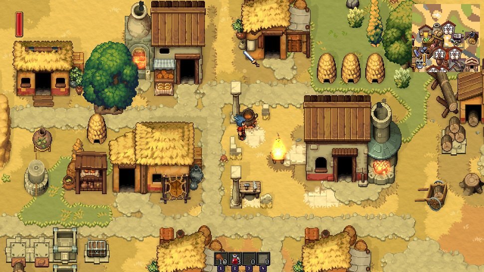 Stardew Valley als Survival-Aufbaumix: Dieses Rom-Spiel berrascht mit  harten Kmpfen
