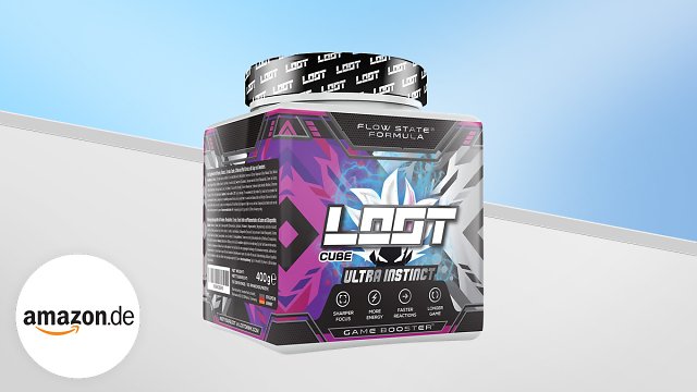 40 Cent pro Portion: Game Booster mit 200 mg Koffein bei Amazon im Angebot