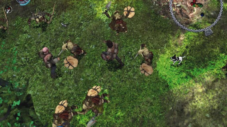 Grafisch merkt man The Bard&acute;s Tale an, dass es eine Konsolenumsetzung ist: Die Texturen sind unscharf und pixelig, Objekte wirken aufgesetzt.